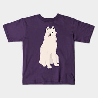 Samoyed Blep Kids T-Shirt